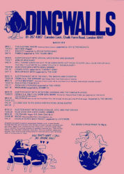 Click To Enlarge Tubeway Army Dingwalls Flyer 1978